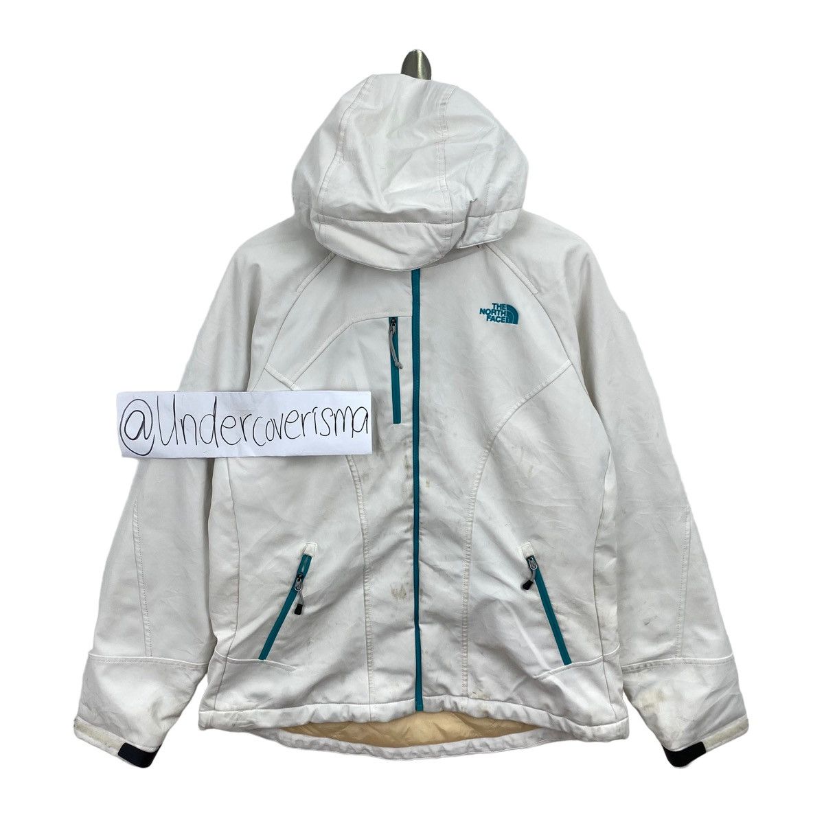 The North Face Vtg THE NORTH FACE Ski Full Zipper Hooded Bomber Jacket Size L / US 10 / IT 46 - 3 Thumbnail