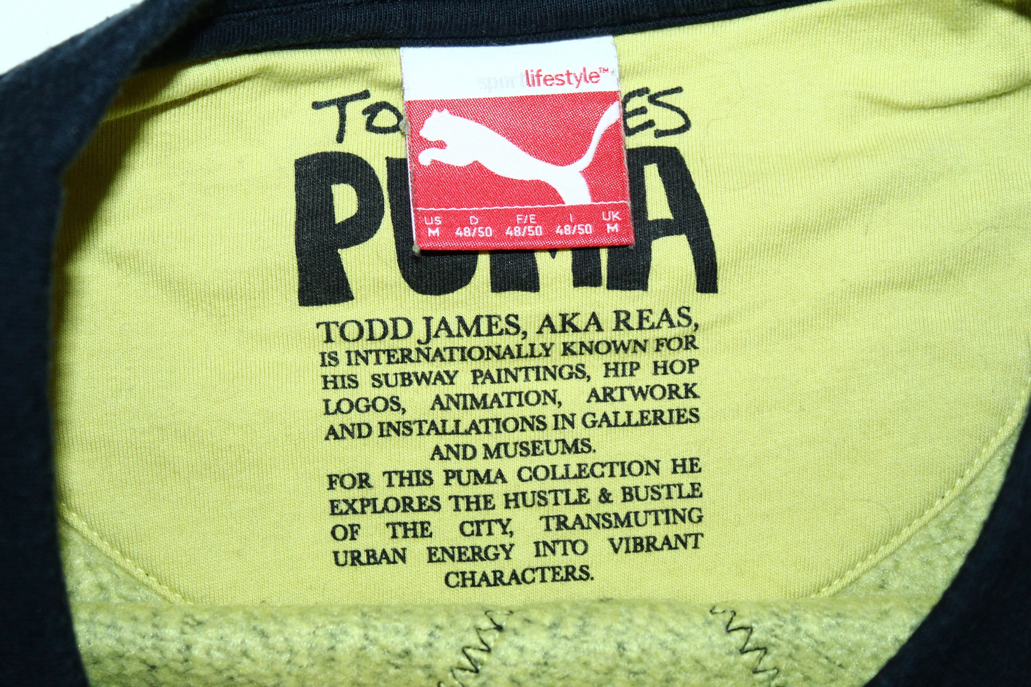 Puma Puma x Todd James Artwork Limited Edition Sweatshirt Size US M / EU 48-50 / 2 - 5 Thumbnail