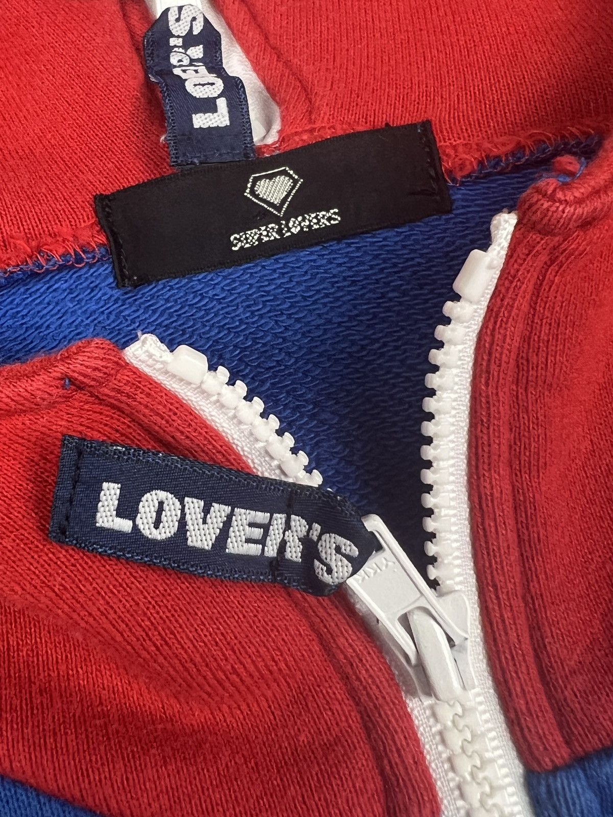 Japanese Brand Super Lovers Zipper Hoodie Size M / US 6-8 / IT 42-44 - 11 Thumbnail