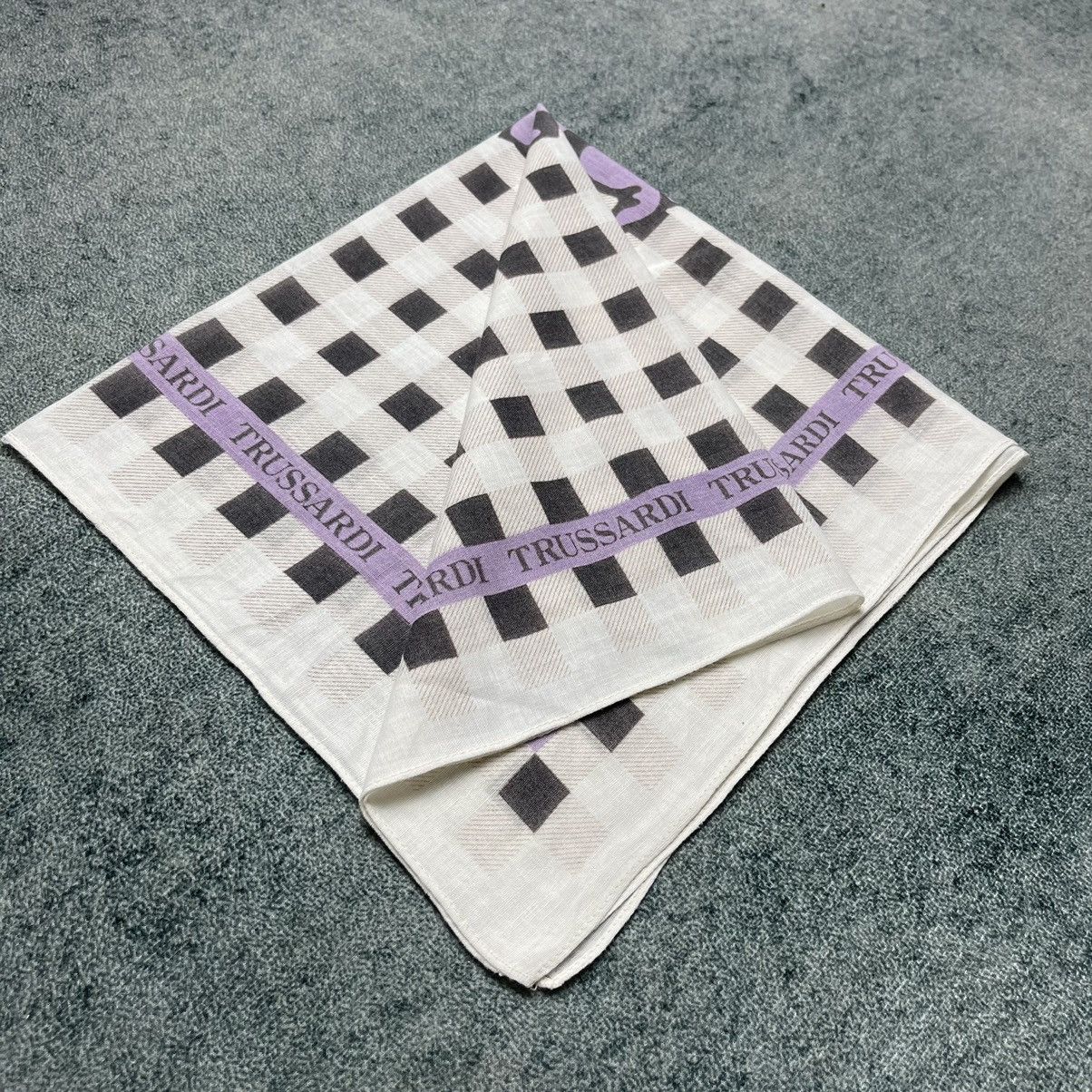 Trussardi bandana handkerchief classic design
