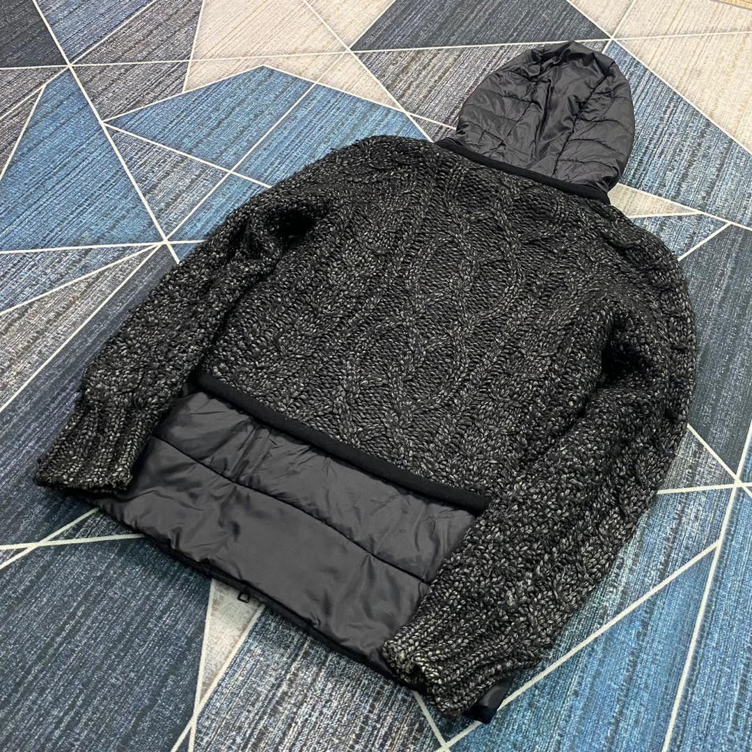 14th Addiction × If Six Was Nine ARCHIVE JAPAN COMME CA WALK CROCHET KNITTED HOODED PUFFER Size S / US 4 / IT 40 - 10 Thumbnail