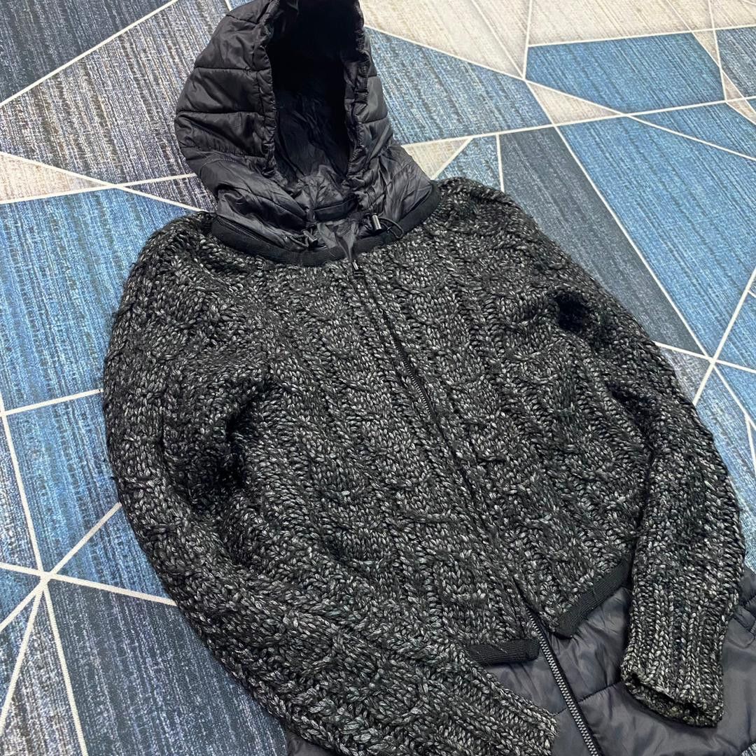 14th Addiction × If Six Was Nine ARCHIVE JAPAN COMME CA WALK CROCHET KNITTED HOODED PUFFER Size S / US 4 / IT 40 - 5 Thumbnail