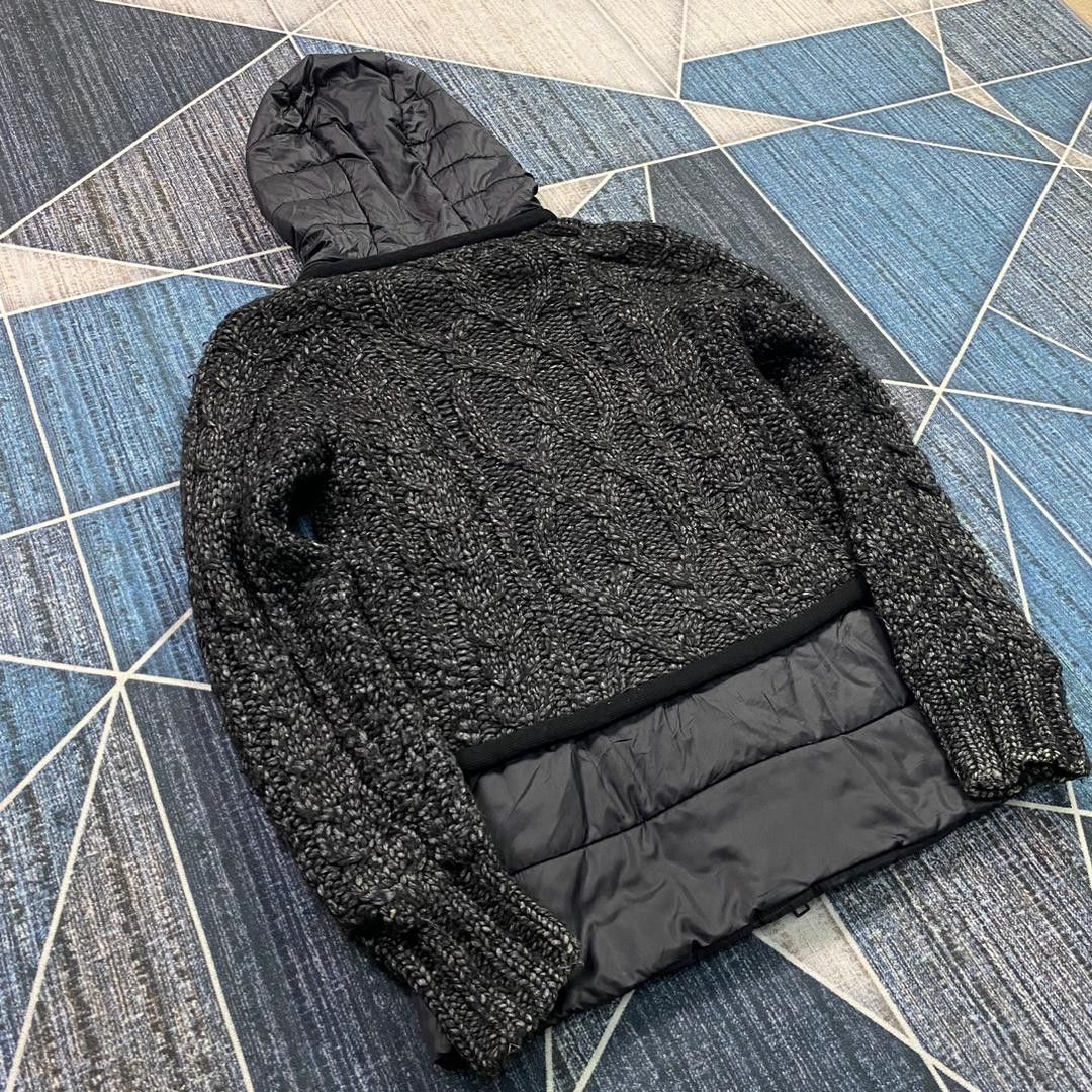14th Addiction × If Six Was Nine ARCHIVE JAPAN COMME CA WALK CROCHET KNITTED HOODED PUFFER Size S / US 4 / IT 40 - 9 Thumbnail