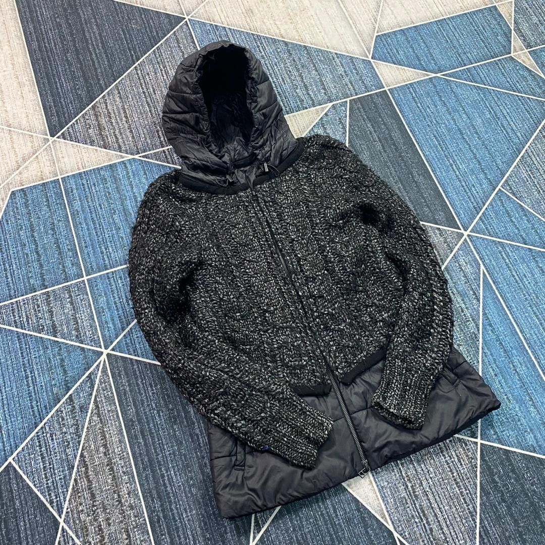 14th Addiction × If Six Was Nine ARCHIVE JAPAN COMME CA WALK CROCHET KNITTED HOODED PUFFER Size S / US 4 / IT 40 - 1 Thumbnail