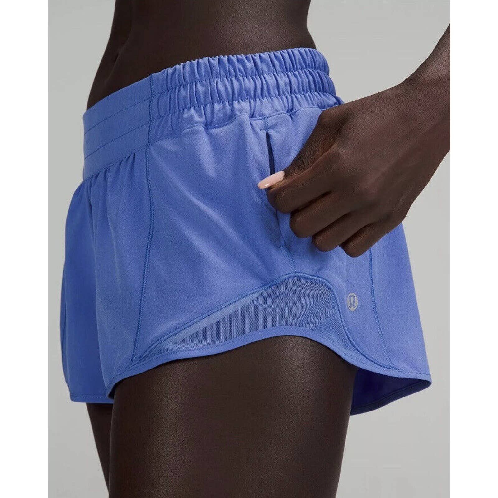 Lululemon Hotty store Hot Shorts in Wild Indigo