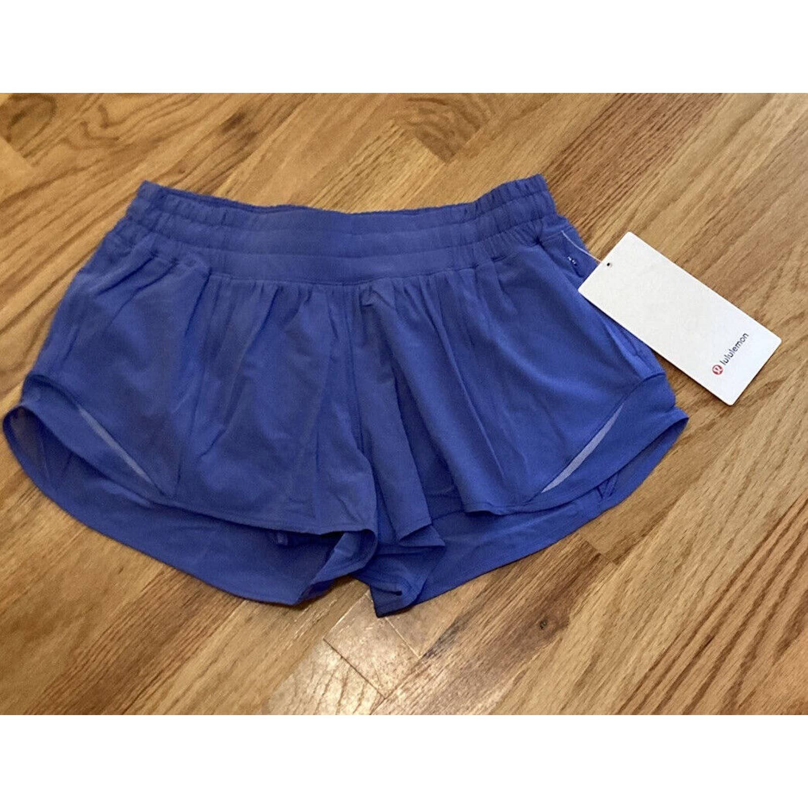 Lululemon hotsell Hotty Hot Shorts in Wild Indigo