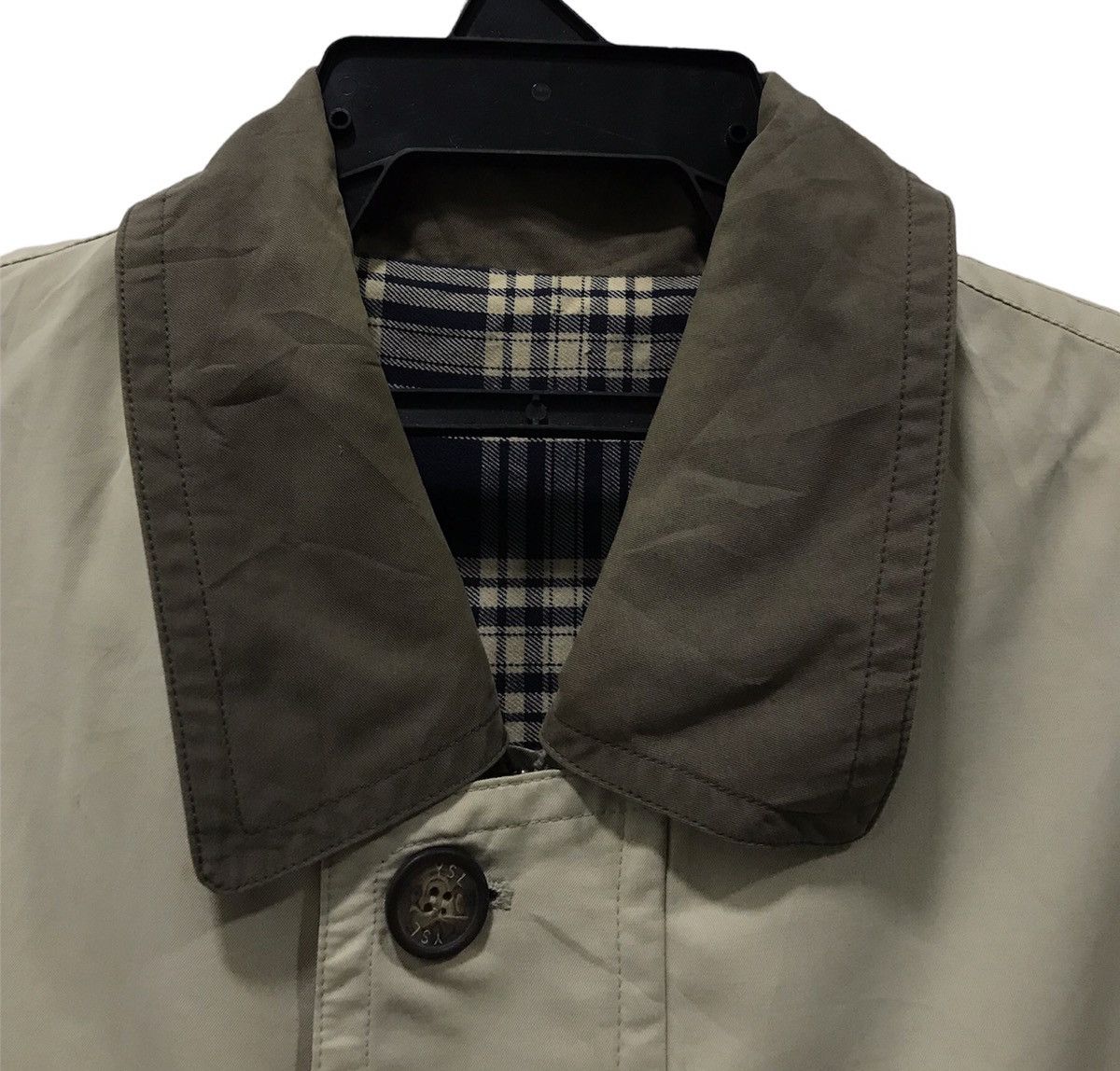 Yves Saint Laurent YVES SAINT LAURENT pour bomme JACKET COAT Size US L / EU 52-54 / 3 - 3 Thumbnail