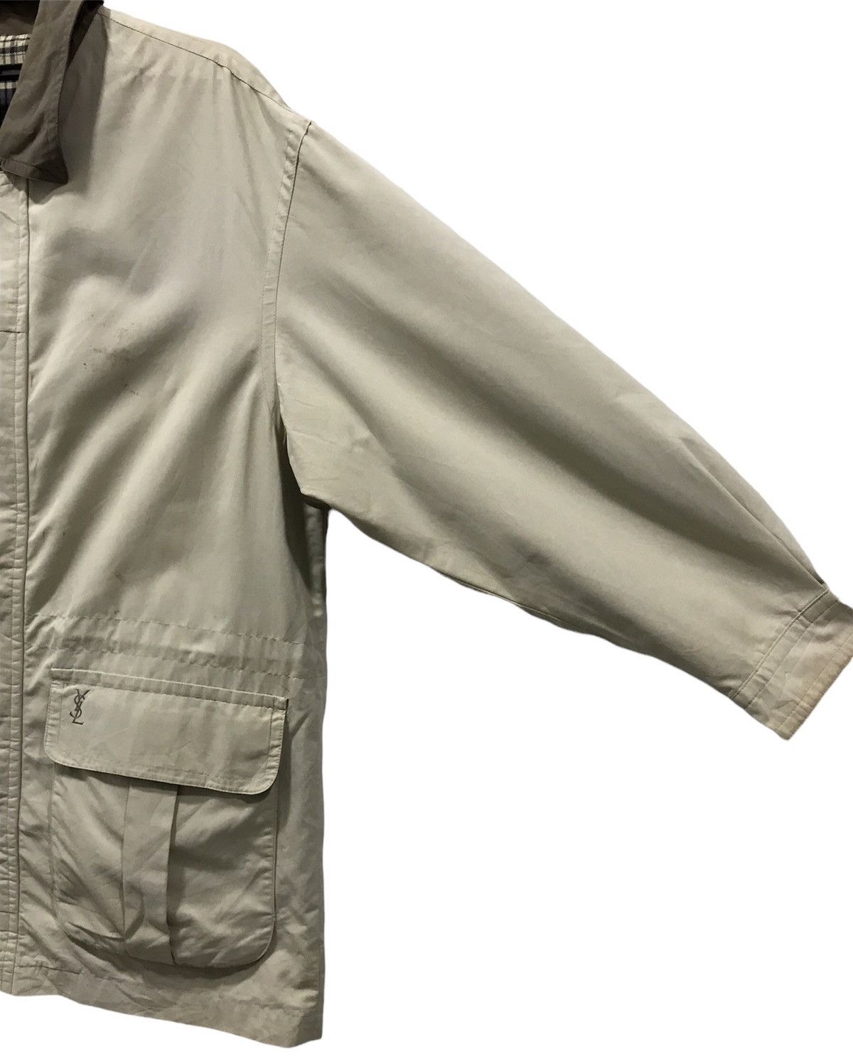 Yves Saint Laurent YVES SAINT LAURENT pour bomme JACKET COAT Size US L / EU 52-54 / 3 - 5 Thumbnail