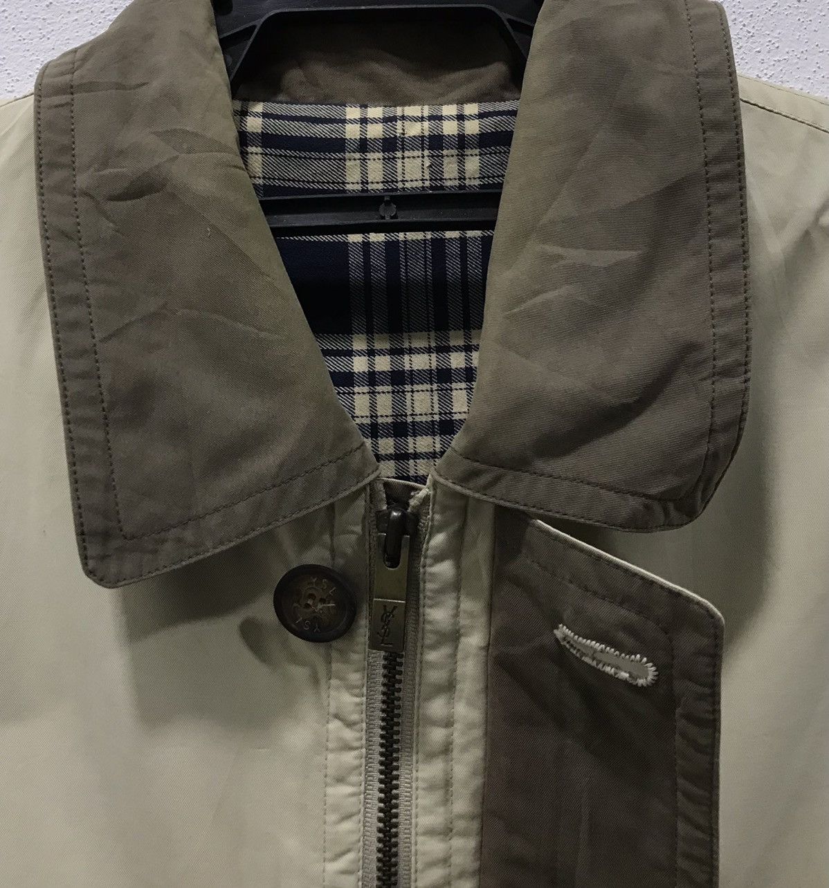 Yves Saint Laurent YVES SAINT LAURENT pour bomme JACKET COAT Size US L / EU 52-54 / 3 - 4 Thumbnail
