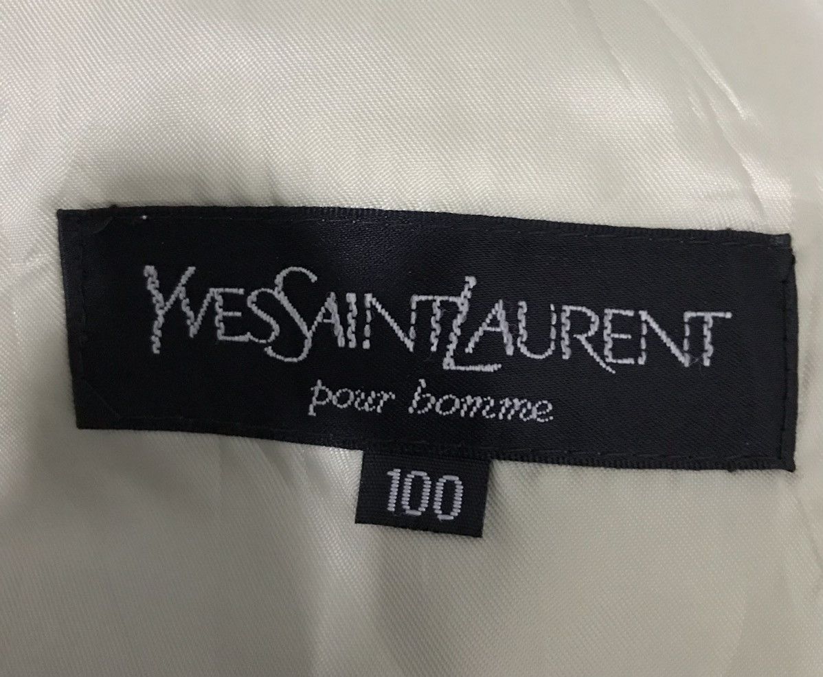 Yves Saint Laurent YVES SAINT LAURENT pour bomme JACKET COAT Size US L / EU 52-54 / 3 - 16 Thumbnail