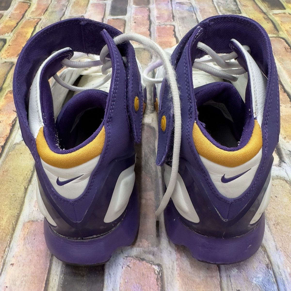 Nike × Vintage Air Double Figure “Lakers” 2005 Size US 11.5 / EU 44-45 - 3 Thumbnail