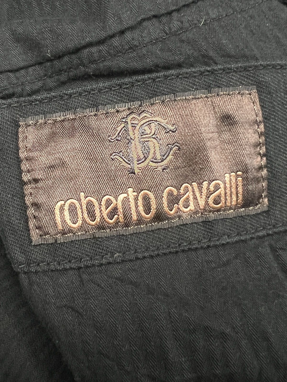 Roberto Cavalli Roberto Cavalli 🇮🇹 Biker Denim Size US 32 / EU 48 - 16 Thumbnail