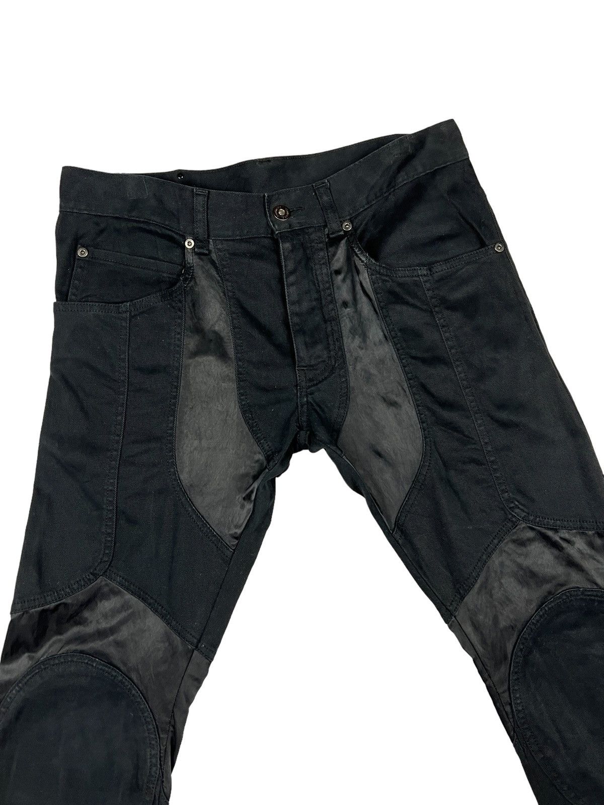 Roberto Cavalli Roberto Cavalli 🇮🇹 Biker Denim Size US 32 / EU 48 - 6 Thumbnail