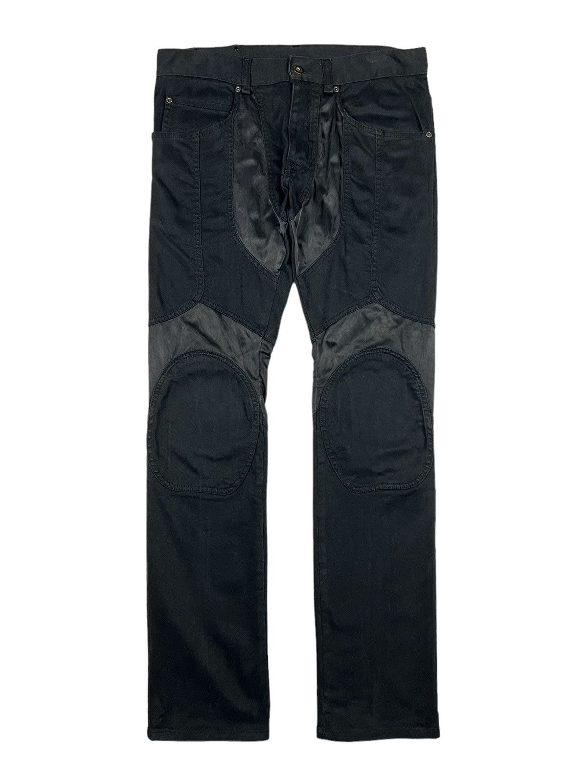 Roberto Cavalli Roberto Cavalli 🇮🇹 Biker Denim Size US 32 / EU 48 - 1 Thumbnail