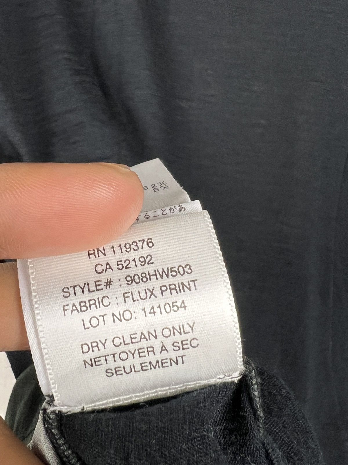 Helmut Lang Helmut Lang ‘X-Ray” Flux Print Silk Shirt Size S / US 4 / IT 40 - 13 Thumbnail