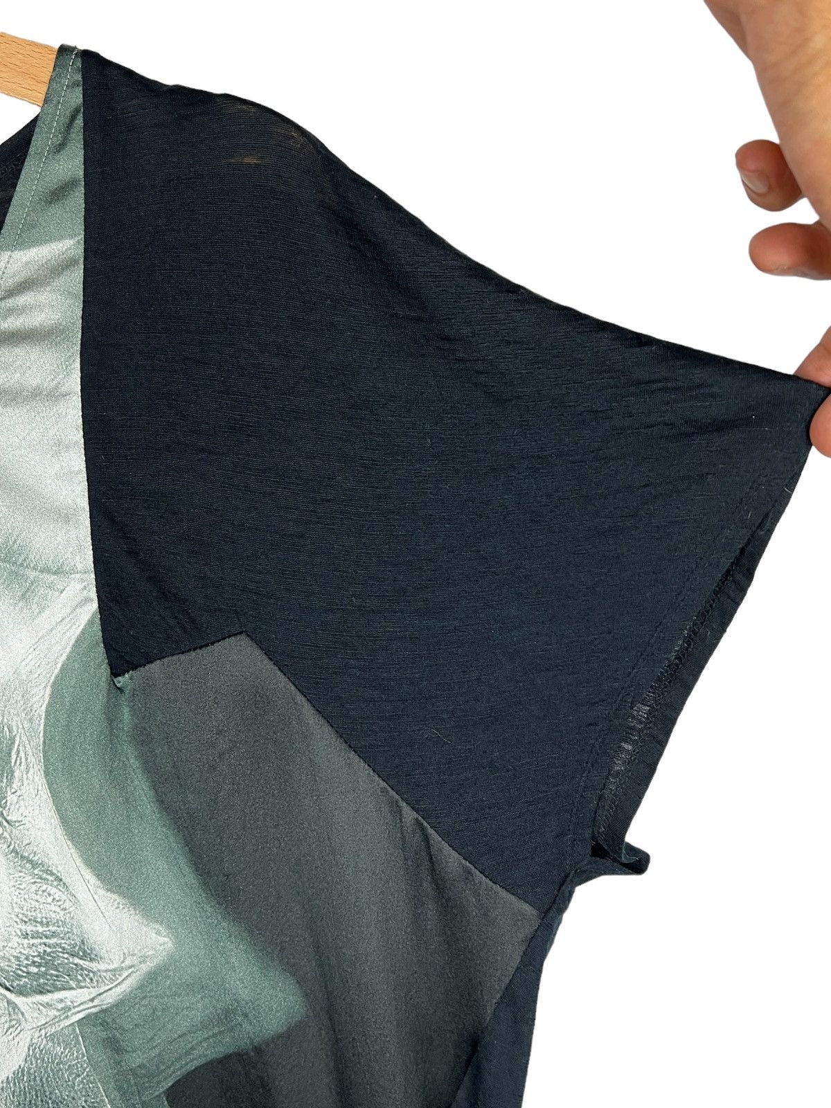 Helmut Lang Helmut Lang ‘X-Ray” Flux Print Silk Shirt Size S / US 4 / IT 40 - 6 Thumbnail