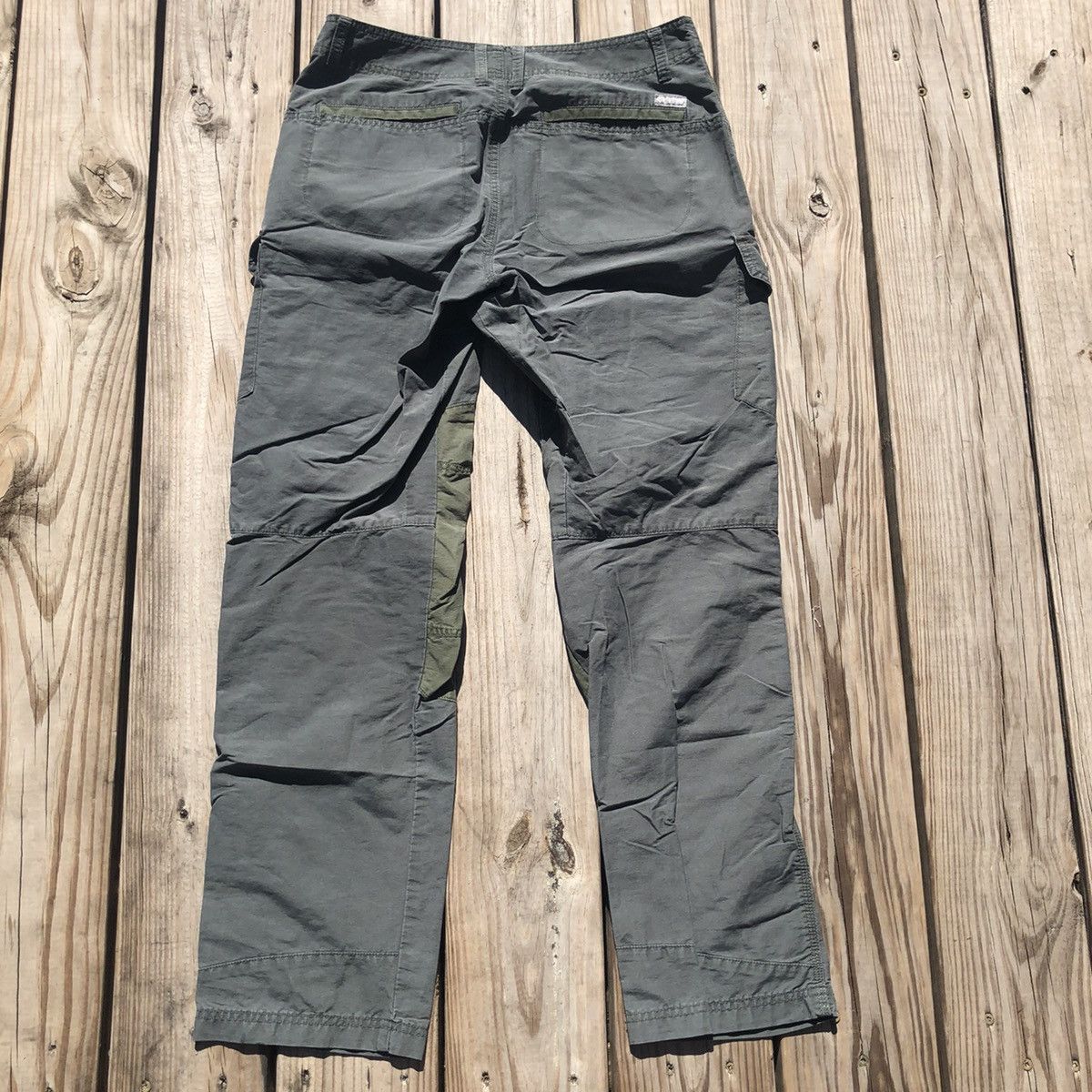 Columbia Columbia Outdoor Olive Green Double Knee Cargo Hiking Pants Size US 31 - 4 Thumbnail