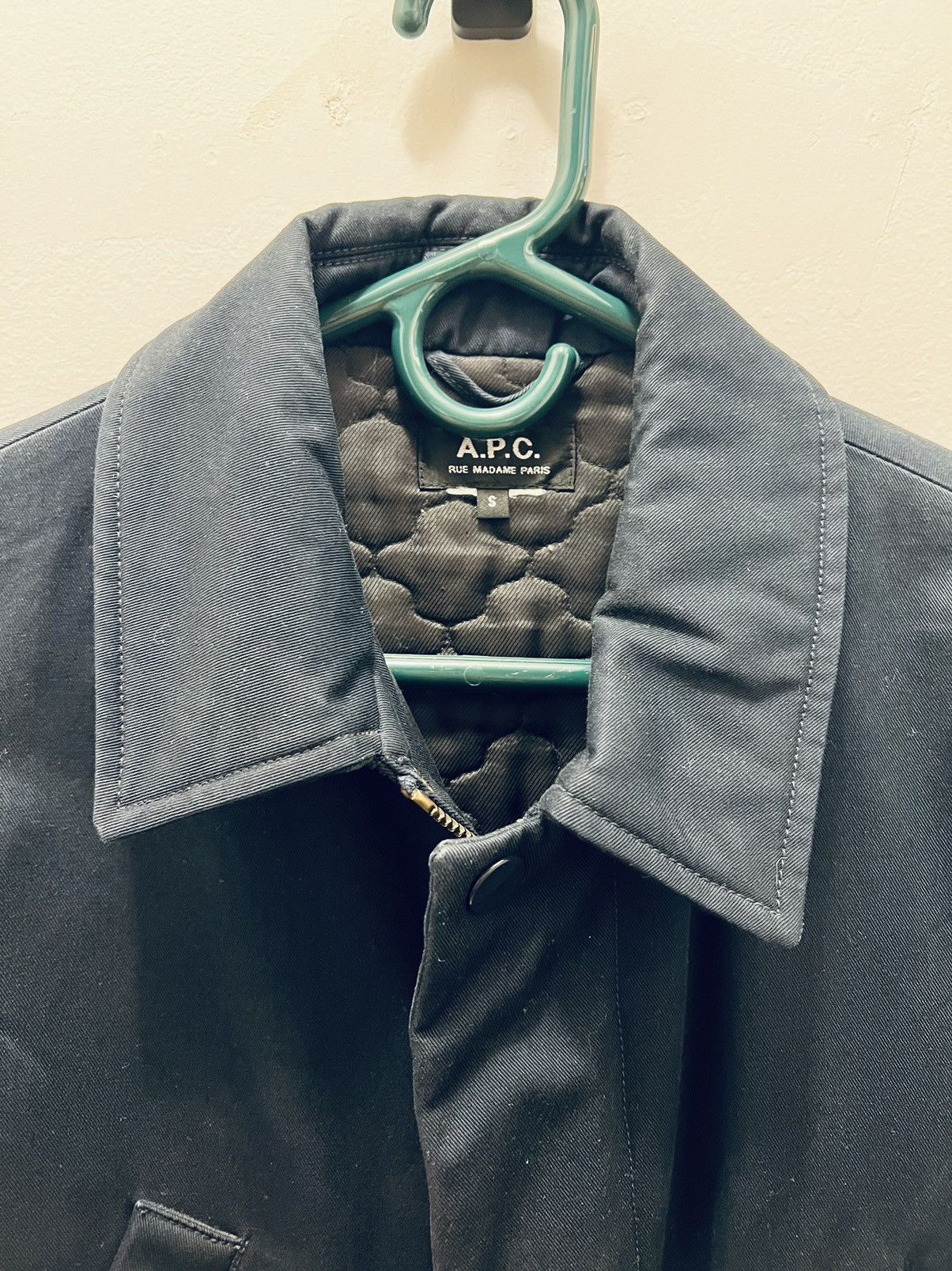 A.P.C. A.P.C. Navy Work Jacket Size US S / EU 44-46 / 1 - 3 Thumbnail