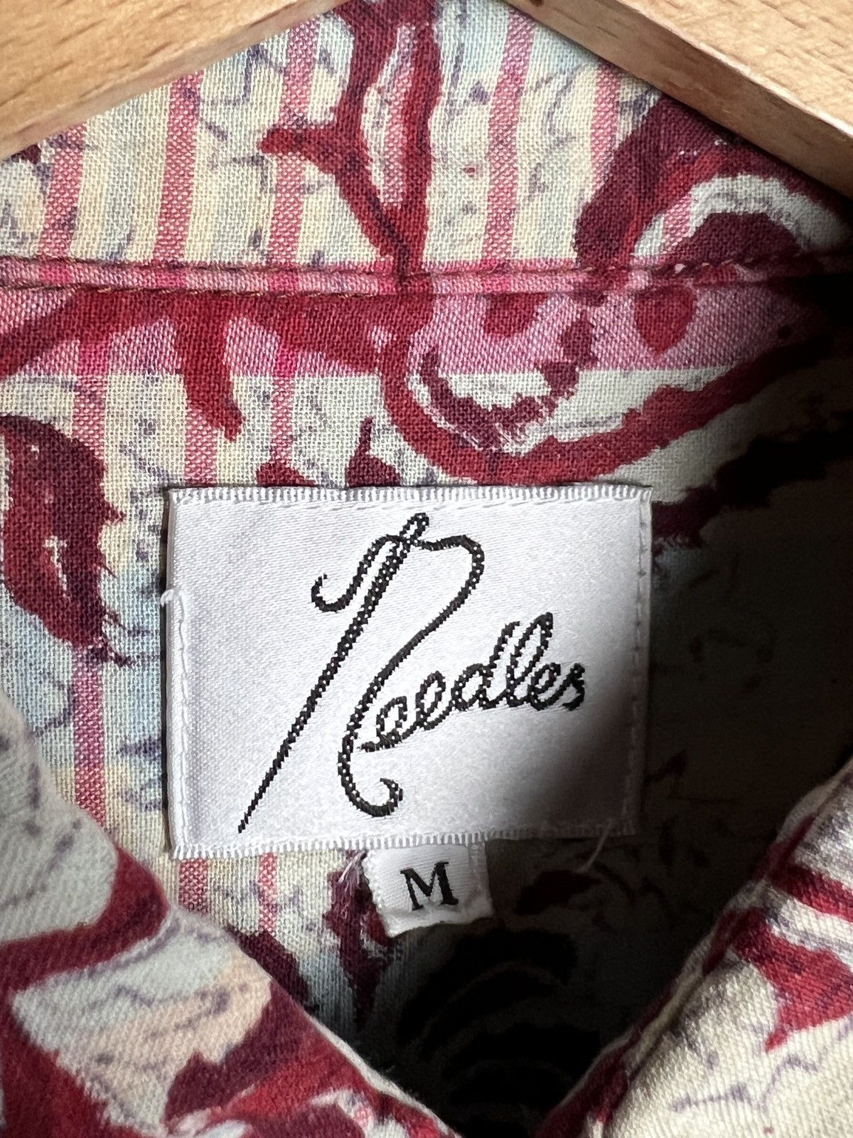 Needles Needles Paisley Jacquard Print Button Up Shirt Size US M / EU 48-50 / 2 - 11 Thumbnail