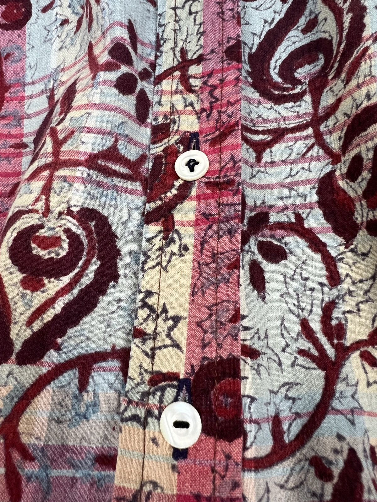 Needles Needles Paisley Jacquard Print Button Up Shirt Size US M / EU 48-50 / 2 - 9 Thumbnail
