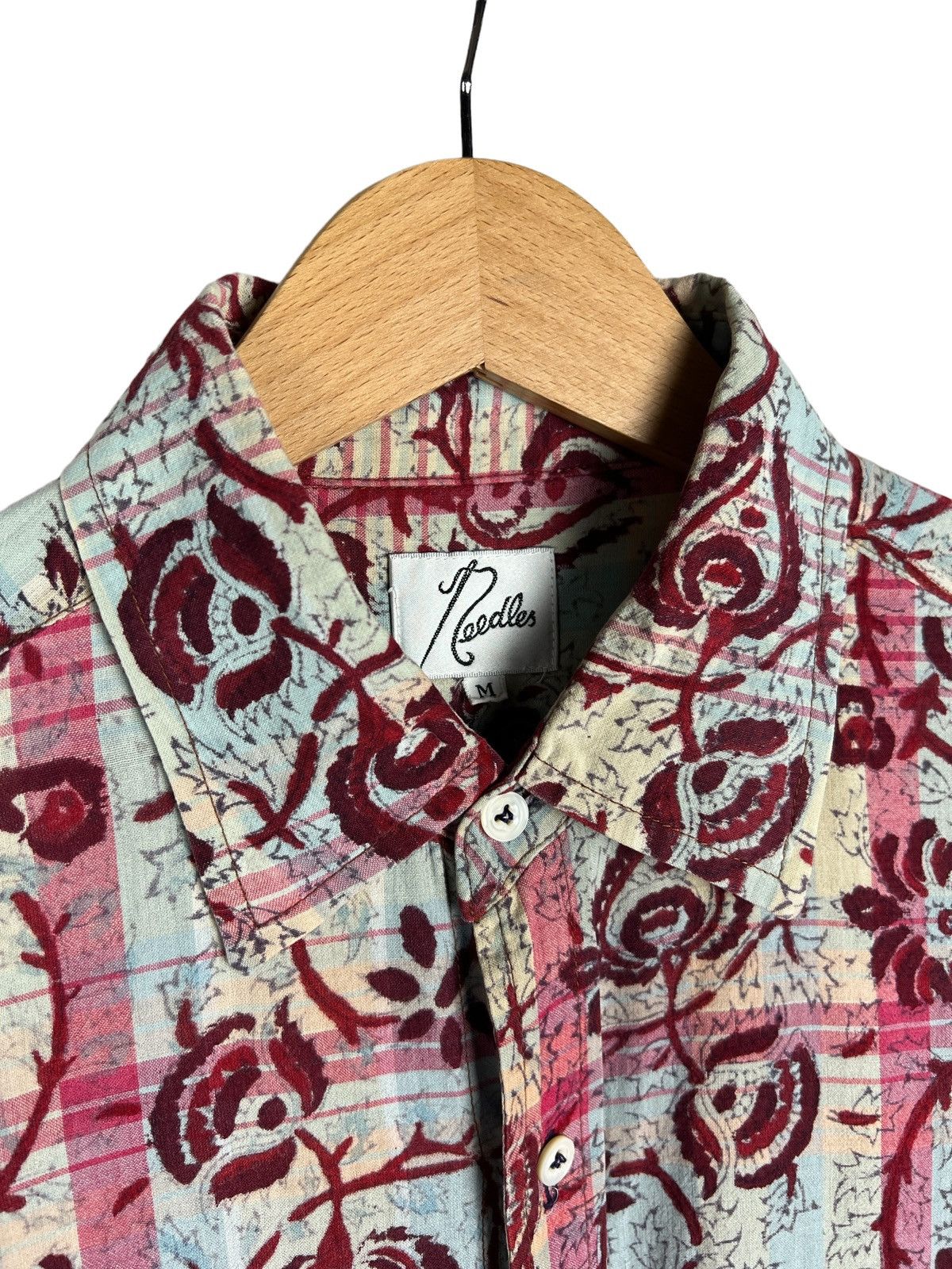 Needles Needles Paisley Jacquard Print Button Up Shirt Size US M / EU 48-50 / 2 - 6 Thumbnail