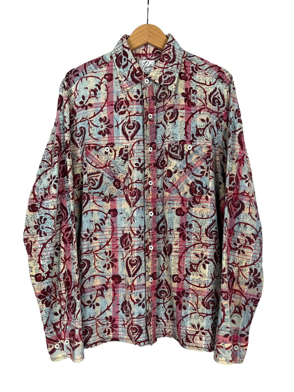 Needles Needles Paisley Jacquard Print Button Up Shirt Size US M / EU 48-50 / 2 - 1 Thumbnail