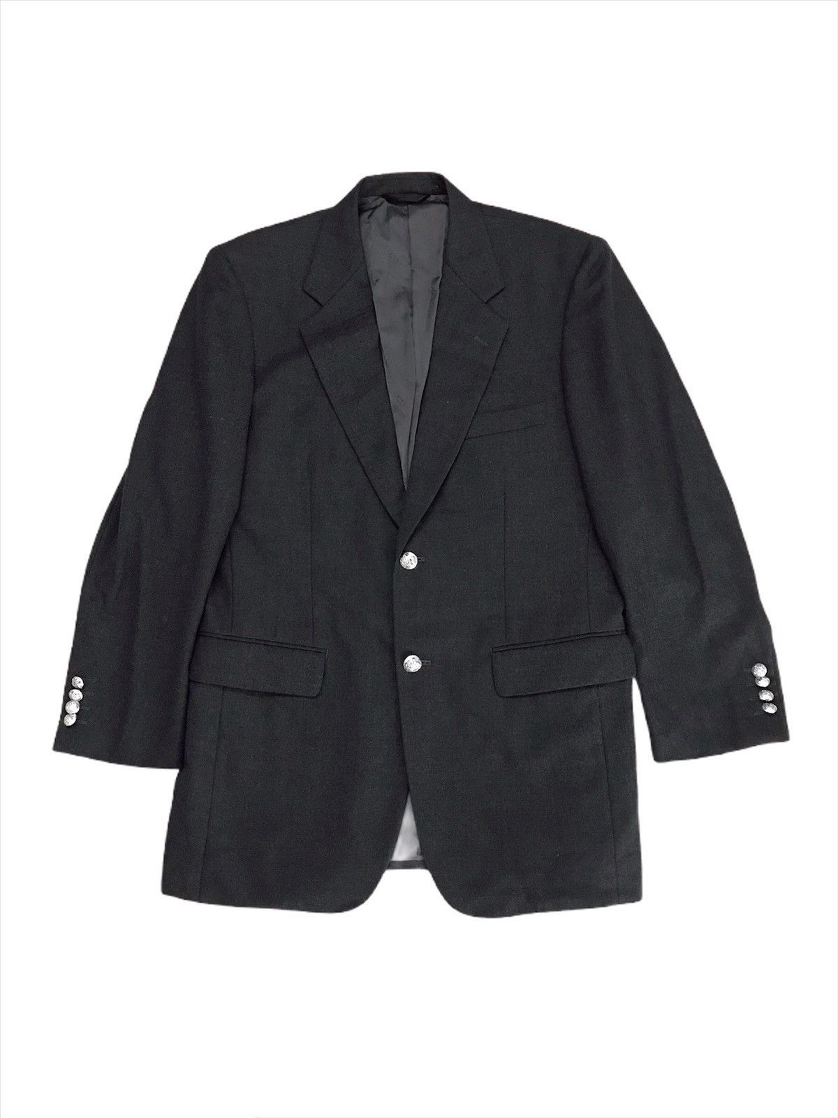 Christian Dior Monsieur × Dior × Hedi Slimane Japanese Iconic Designer Christian Dior Minimalist Blazer Size 50L - 3 Thumbnail