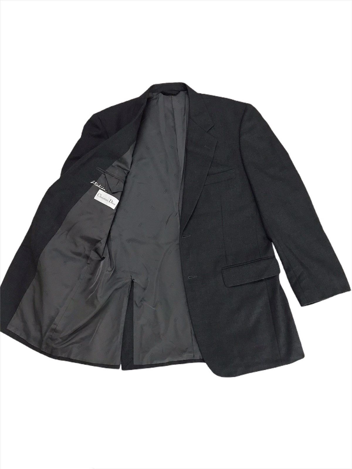 Christian Dior Monsieur × Dior × Hedi Slimane Japanese Iconic Designer Christian Dior Minimalist Blazer Size 50L - 1 Thumbnail
