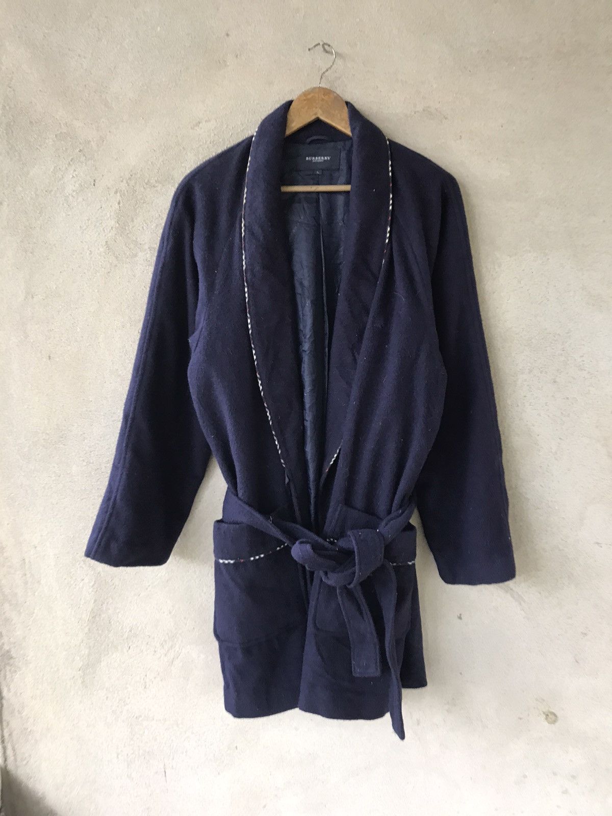 Burberry RARE VINTAGE BURBERRY PAJAMAS WOOL JACKET Size US M / EU 48-50 / 2 - 2 Thumbnail