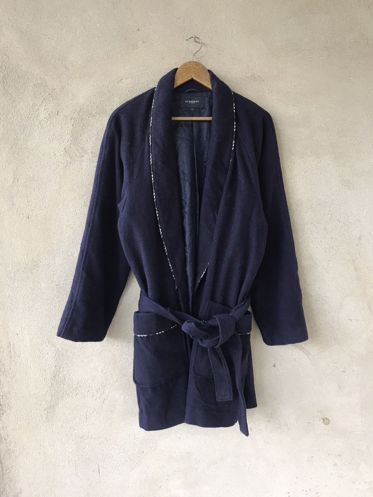 Burberry RARE VINTAGE BURBERRY PAJAMAS WOOL JACKET Size US M / EU 48-50 / 2 - 3 Thumbnail