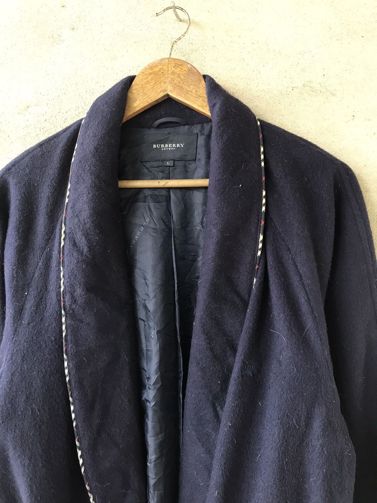 Burberry RARE VINTAGE BURBERRY PAJAMAS WOOL JACKET Size US M / EU 48-50 / 2 - 11 Thumbnail