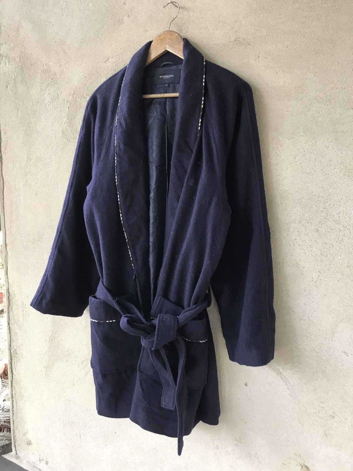 Burberry RARE VINTAGE BURBERRY PAJAMAS WOOL JACKET Size US M / EU 48-50 / 2 - 4 Thumbnail