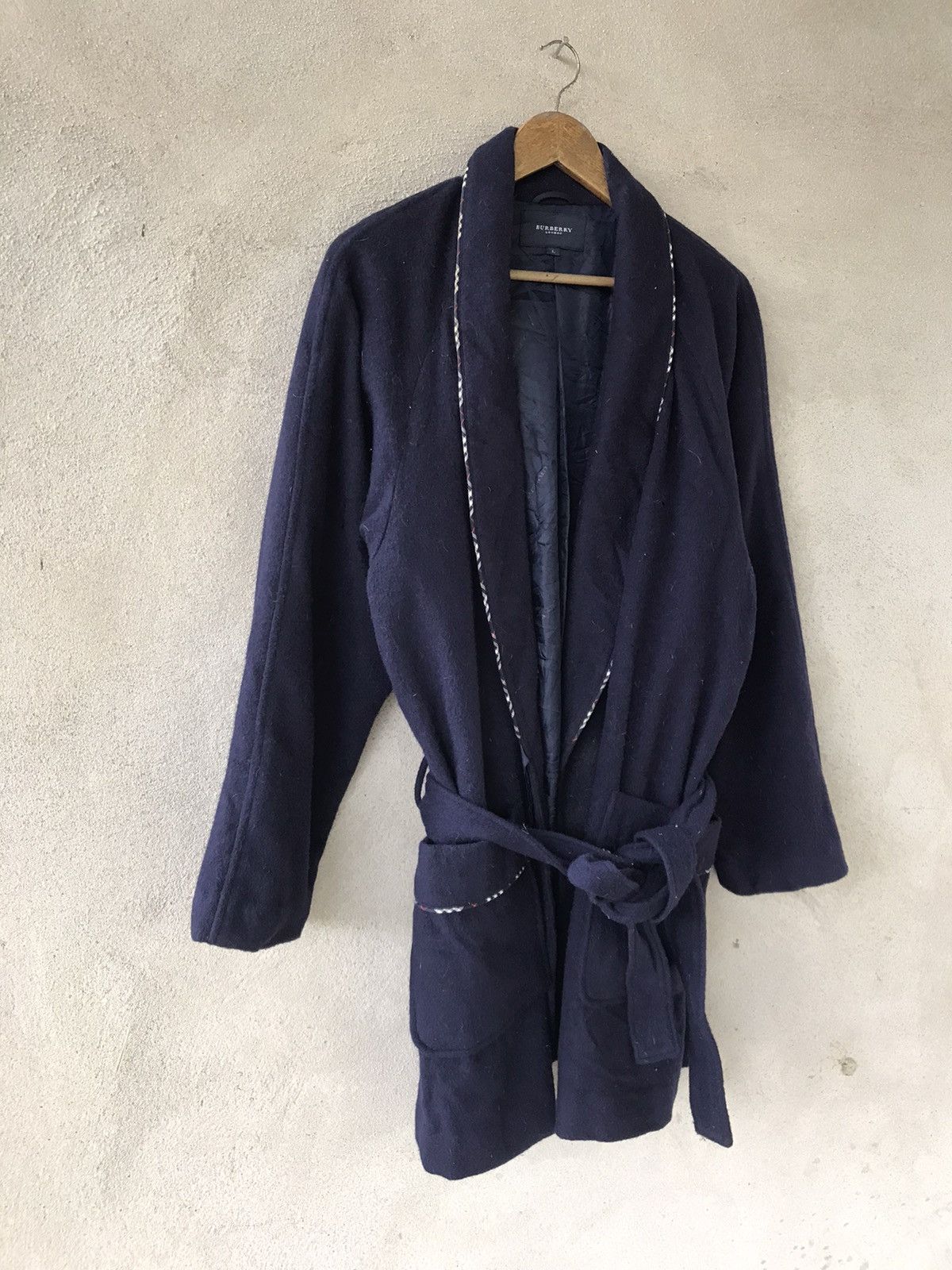 Burberry RARE VINTAGE BURBERRY PAJAMAS WOOL JACKET Size US M / EU 48-50 / 2 - 5 Thumbnail