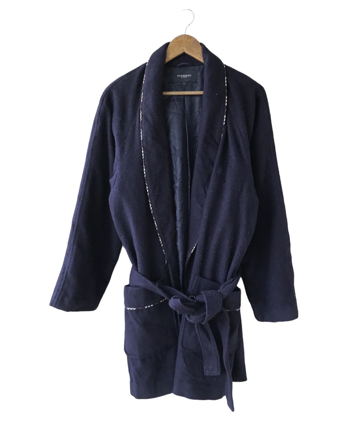 Burberry RARE VINTAGE BURBERRY PAJAMAS WOOL JACKET Size US M / EU 48-50 / 2 - 1 Thumbnail