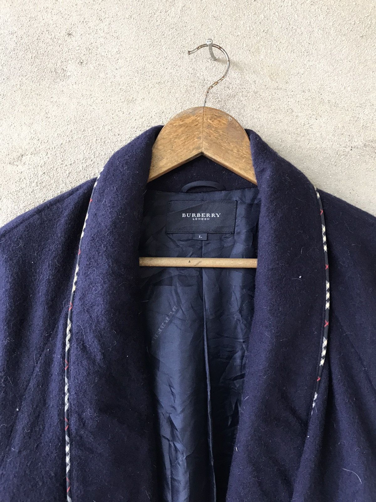 Burberry RARE VINTAGE BURBERRY PAJAMAS WOOL JACKET Size US M / EU 48-50 / 2 - 10 Thumbnail