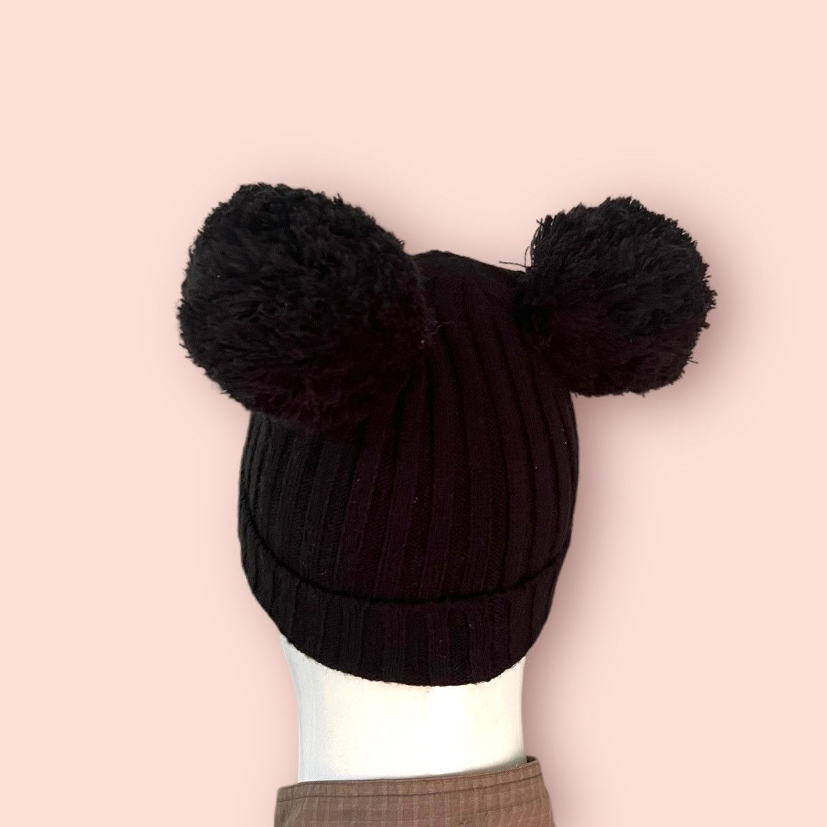 Disney × Japanese Brand MICKEY MOUSE DOUBLE POM EARS BEANIE HAT Size ONE SIZE - 9 Thumbnail
