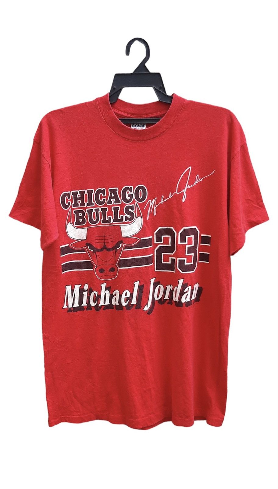 Rare..Vintage Micheal Jordan Chicago Bulls Over print Tee