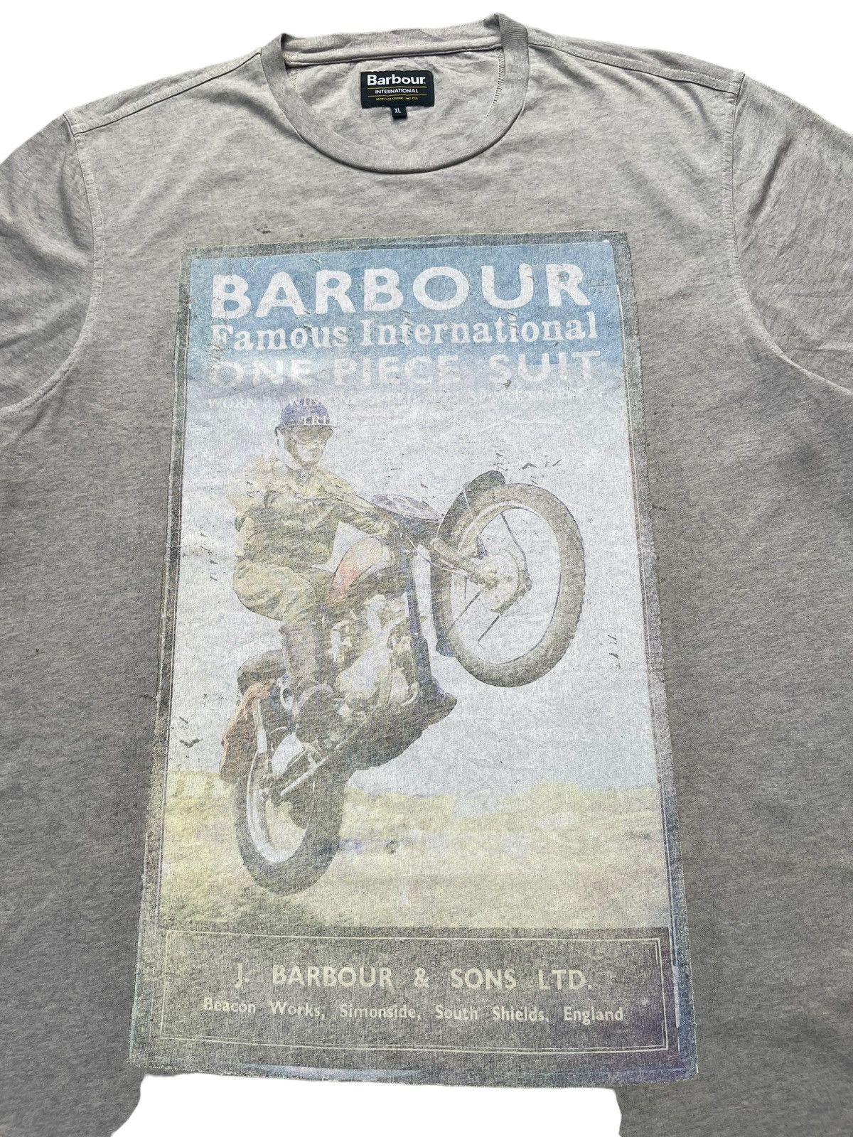 Barbour Barbour International Tshirt Size US L / EU 52-54 / 3 - 3 Thumbnail