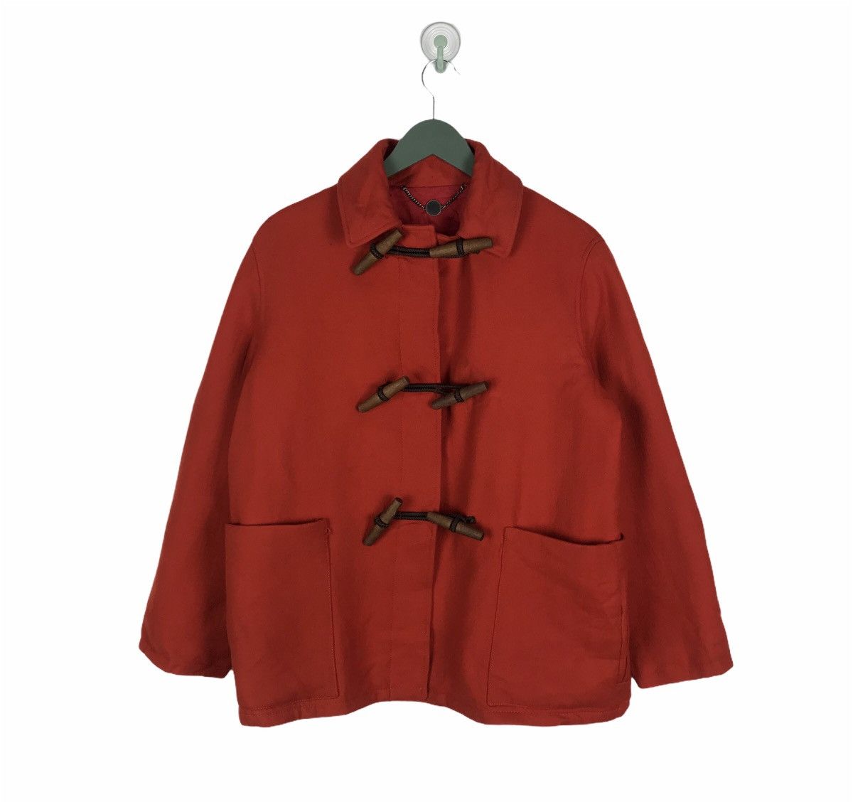 Stella McCartney × Vintage Stella McCartney wool pea coat double pocket Size XS / US 0-2 / IT 36-38 - 1 Thumbnail
