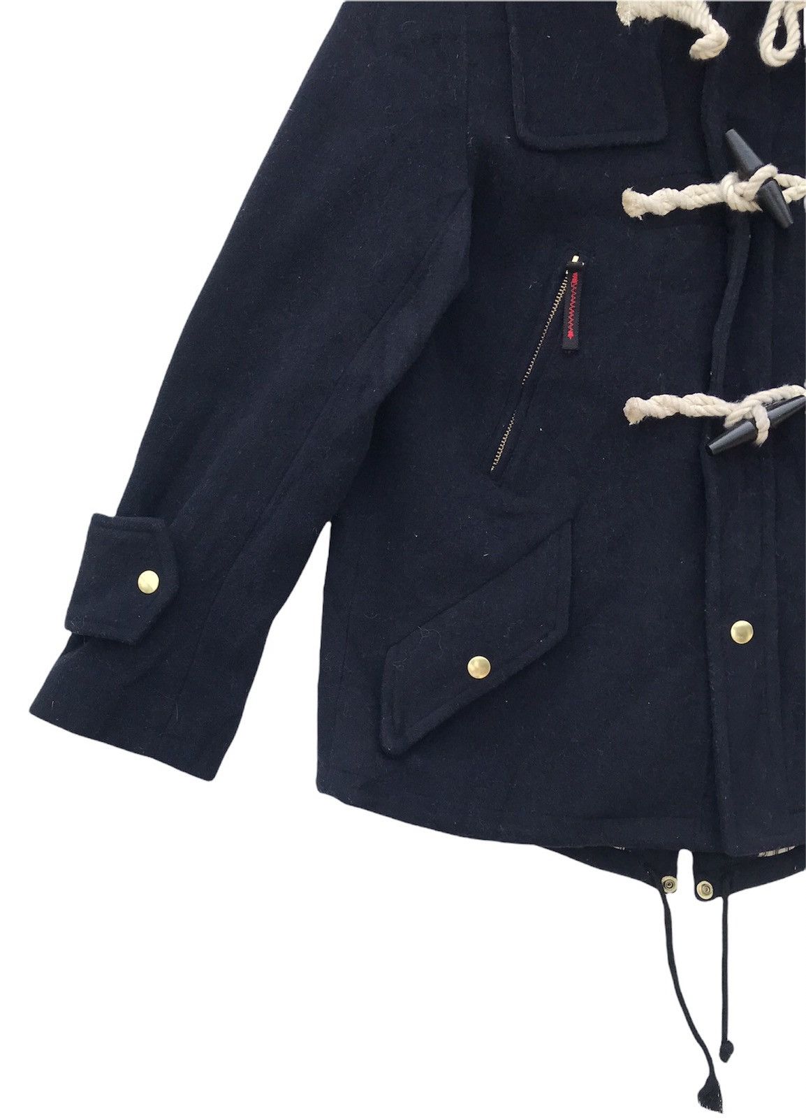 Issey Miyake Ne Net by Issey Miyake animals art lining peacoat jacket Size US S / EU 44-46 / 1 - 4 Thumbnail