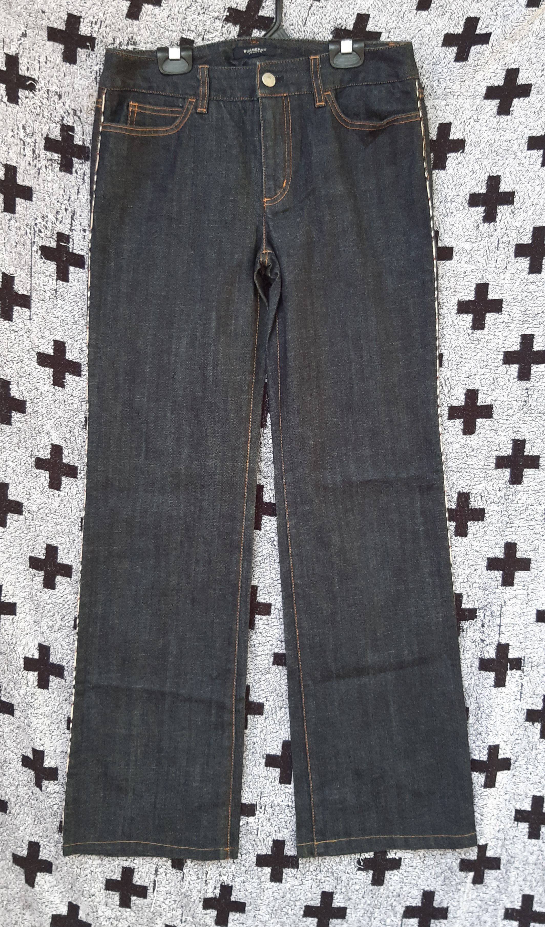 Burberry Burberry London Nova Check denim pants Size US 28 / EU 44 - 1 Thumbnail