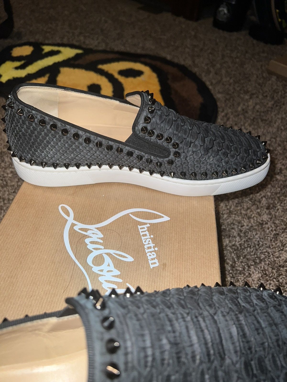 Christian Louboutin Men’s Christian Louboutin python skin shoes Size US 9 / EU 42 - 8 Thumbnail