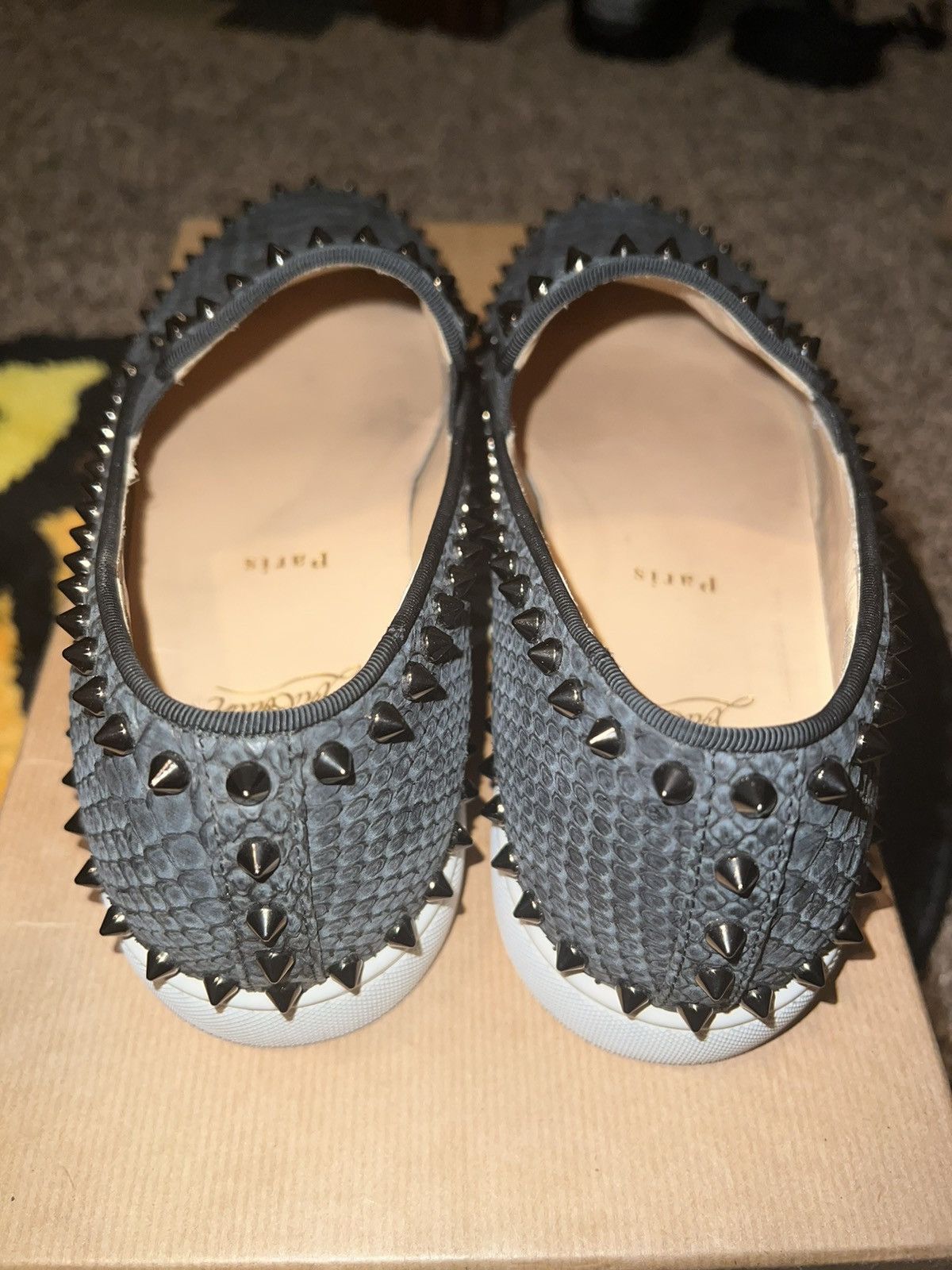 Christian Louboutin Men’s Christian Louboutin python skin shoes Size US 9 / EU 42 - 3 Thumbnail