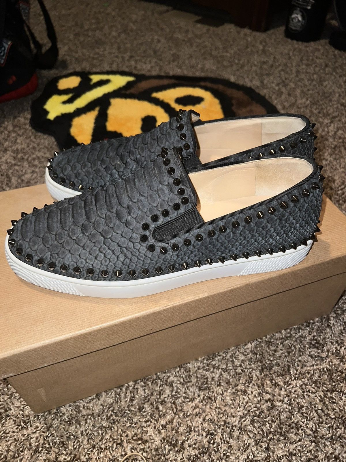 Christian Louboutin Men’s Christian Louboutin python skin shoes Size US 9 / EU 42 - 6 Thumbnail
