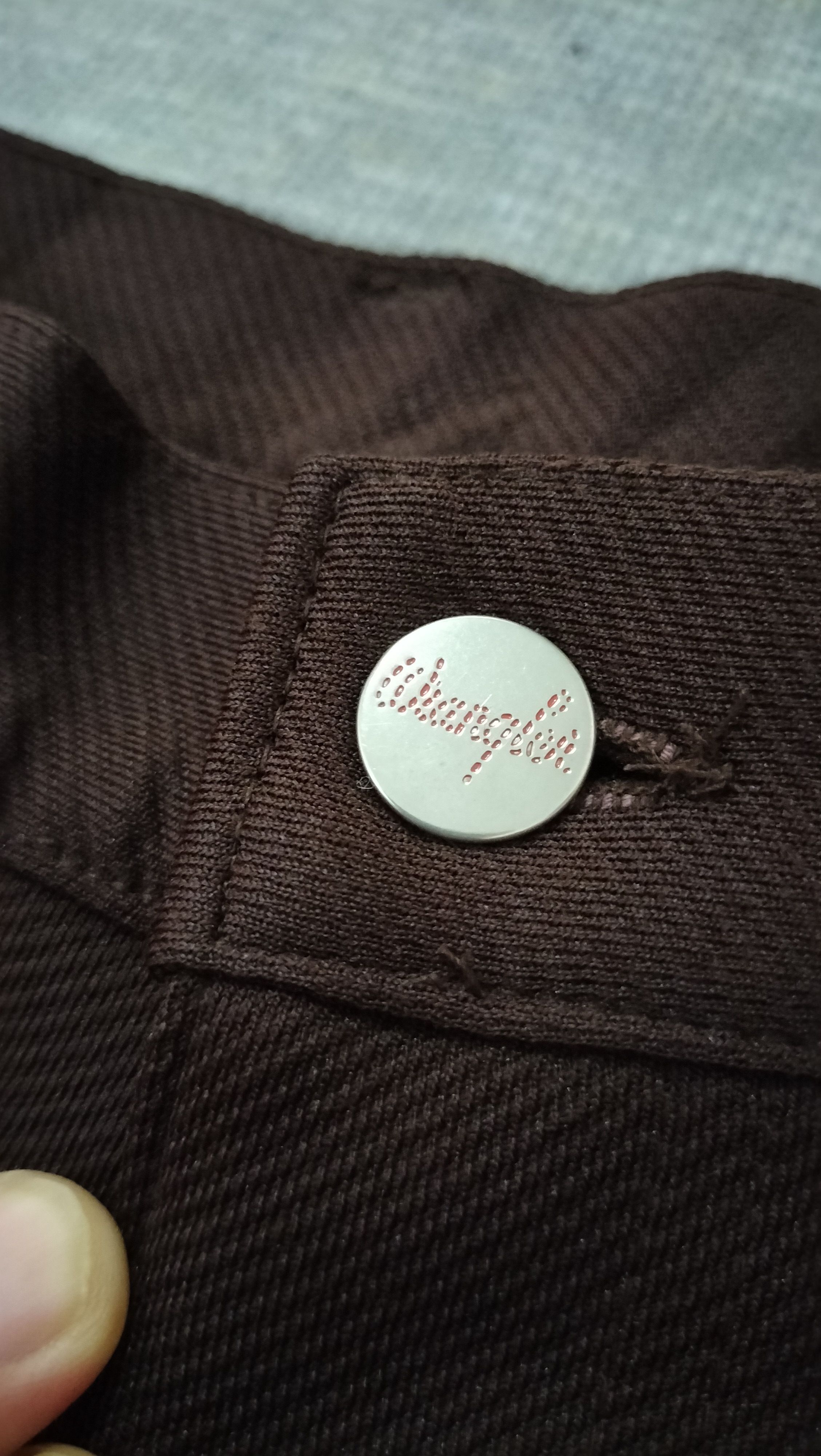 Vintage 80s Wrangler scovil zipper Sta-prest fashion Size US 31 - 7 Thumbnail