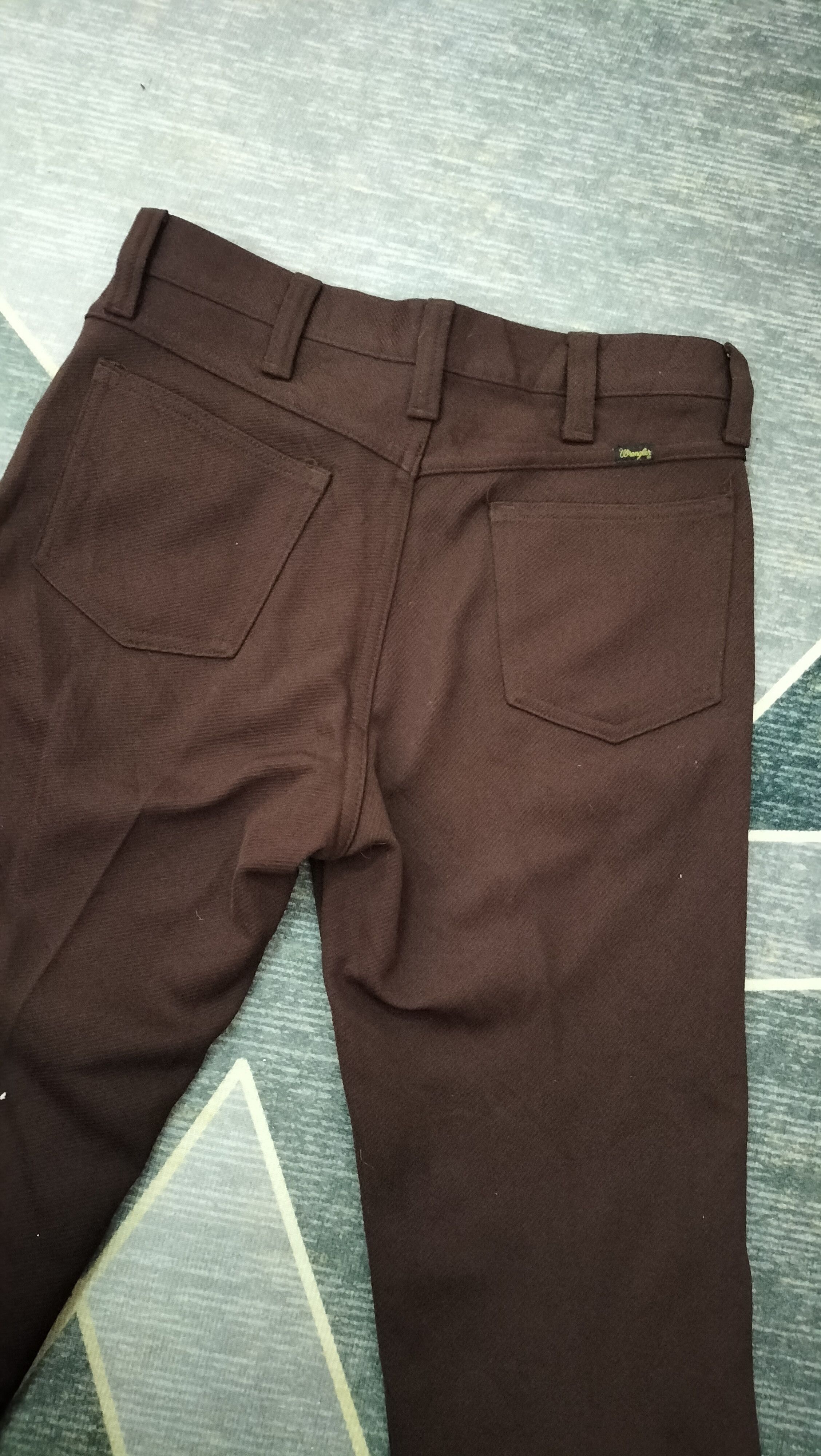 Vintage 80s Wrangler scovil zipper Sta-prest fashion Size US 31 - 2 Thumbnail