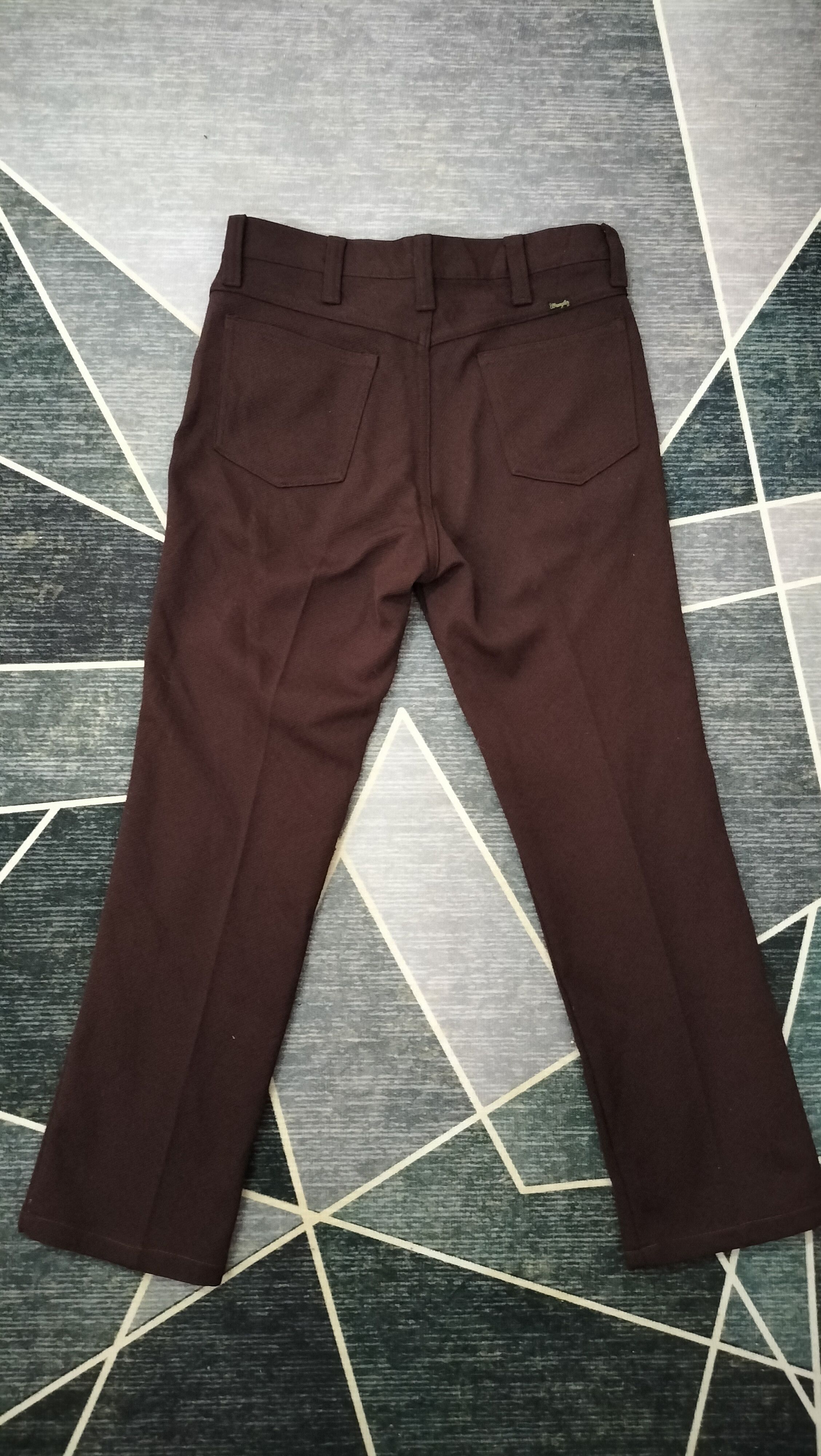 Vintage 80s Wrangler scovil zipper Sta-prest fashion Size US 31 - 4 Thumbnail