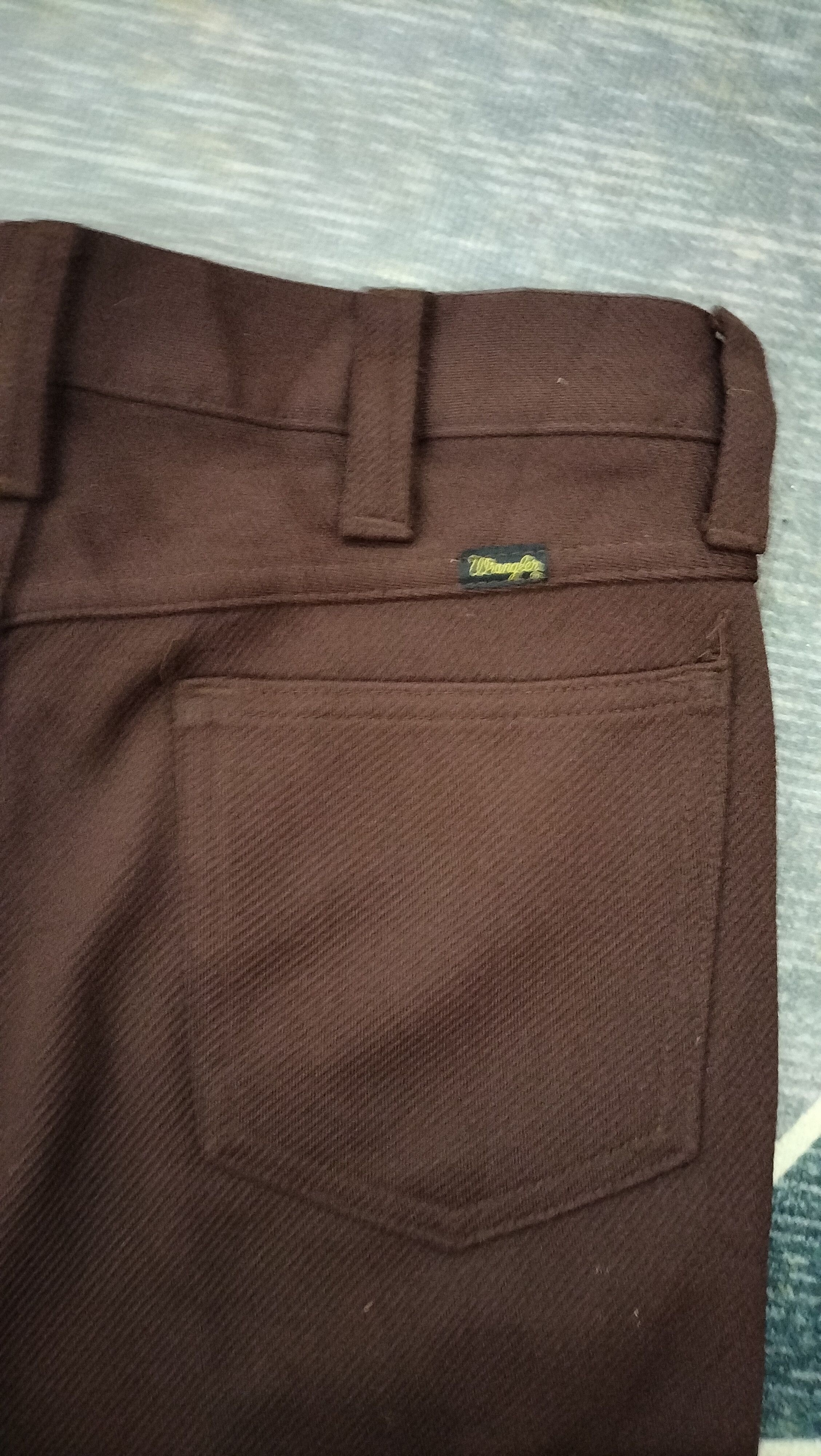 Vintage 80s Wrangler scovil zipper Sta-prest fashion Size US 31 - 3 Thumbnail