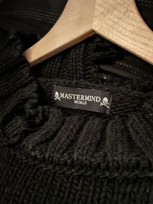 Mastermind Japan Mastermind World Black Knit Skull Sweater Grailed