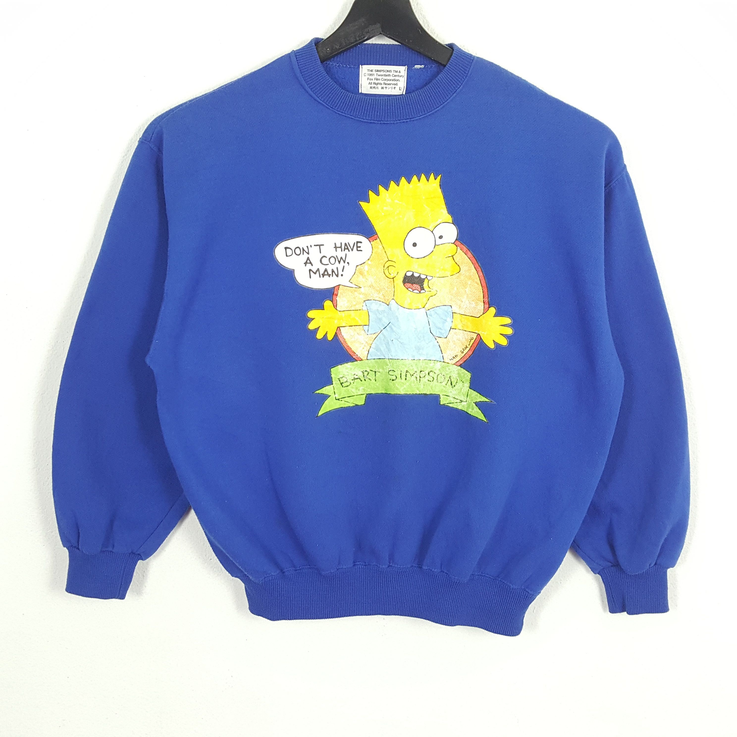 BART SIMPSOMS American Cartoon Character Sweatshirt